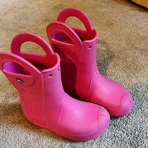 Girls rain boots